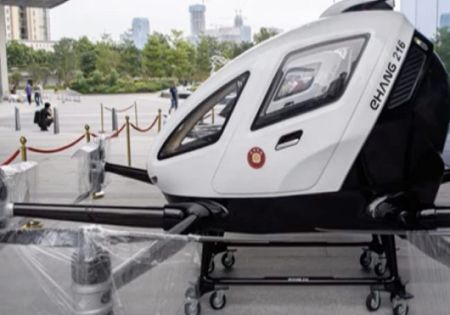 Çin’de yolcu taşıyabilen drone’lar hizmete hazır